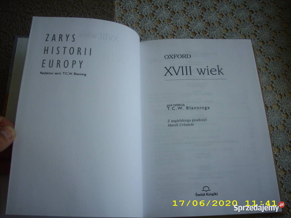 Zarys historii Europy VIII wiek Blanninga k Zamość