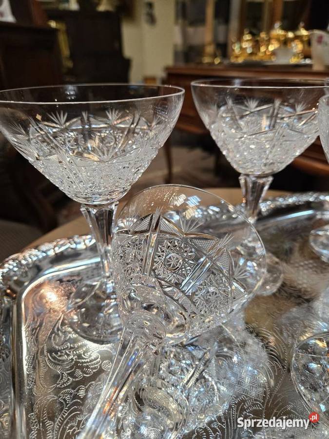 Kryształowe Kieliszki do Martini Kalisz