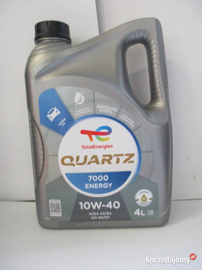TOTAL 10W40 QUARTZ 7000 ENERGY 4L API SNCF ACEA łódzkie Łódź sprzedam