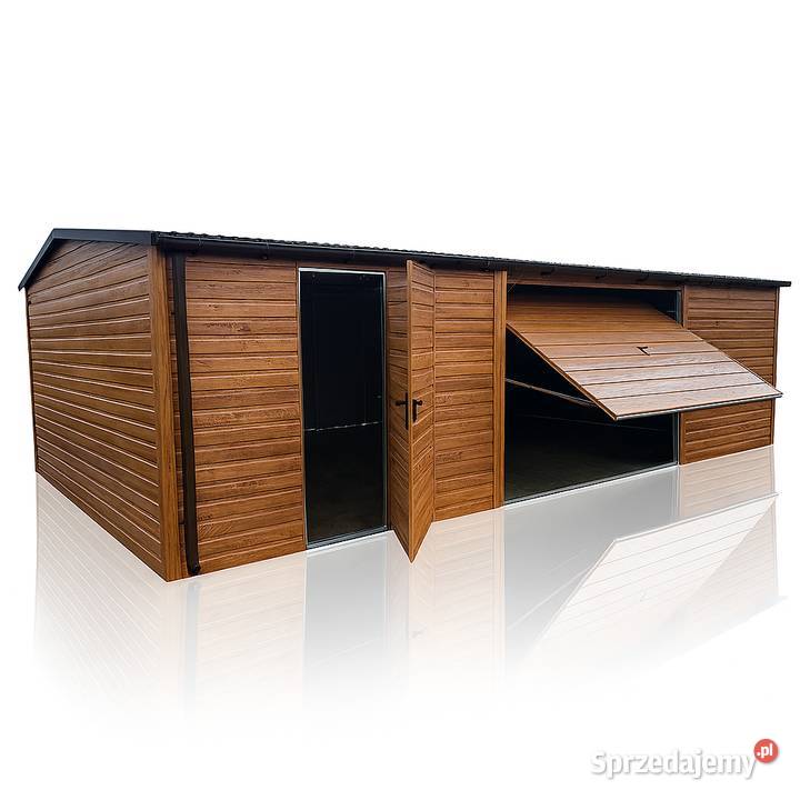 Garaż Blaszany 8x5m Dach Dwuspadowy Złoty Dąb Białystok sprzedam