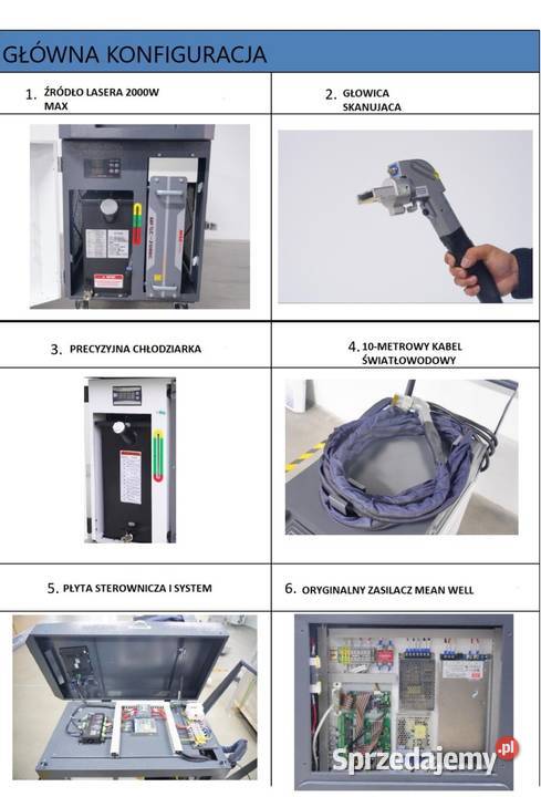 Laser czyszczący 2000W Produkcja Wyszków