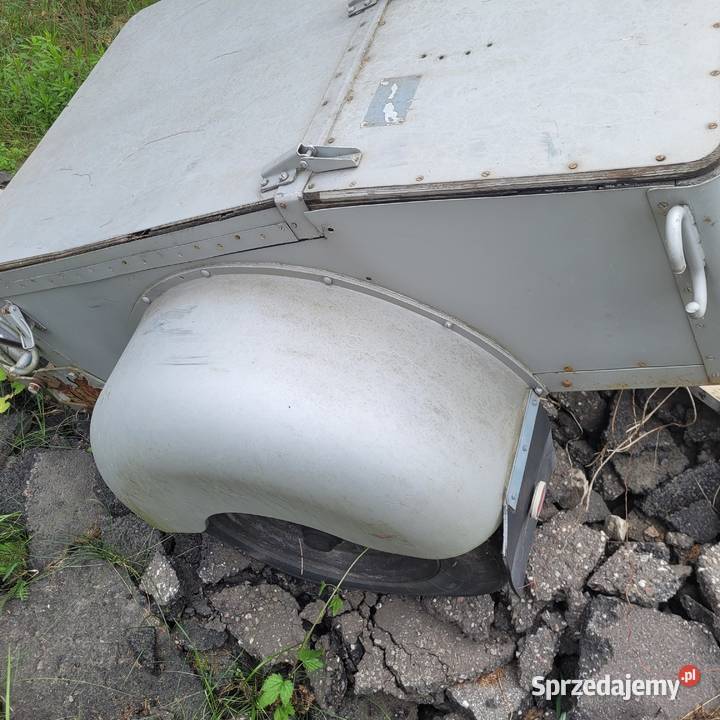 Przyczepa wojskowa na wahaczach amortyzator Militaria Skierniewice sprzedam