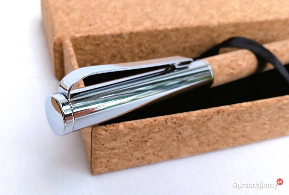 Długopis korkowy korek naturalny stal Lublin sprzedam