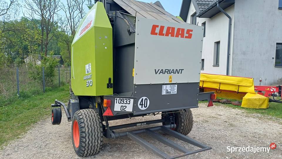 Prasa Claas VARIANT 370 siatka podajnik rotorowy nieuszkodzony mazowieckie Siedlce