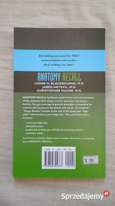 Anatomy Recall Warszawa
