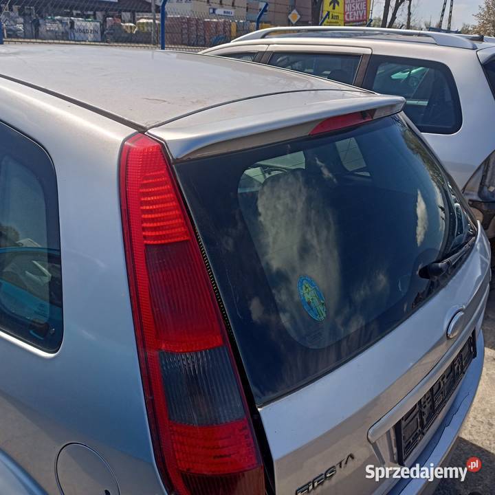 Ford Fiesta MK5 MK6 lotka spoiler na klapę Sieradz