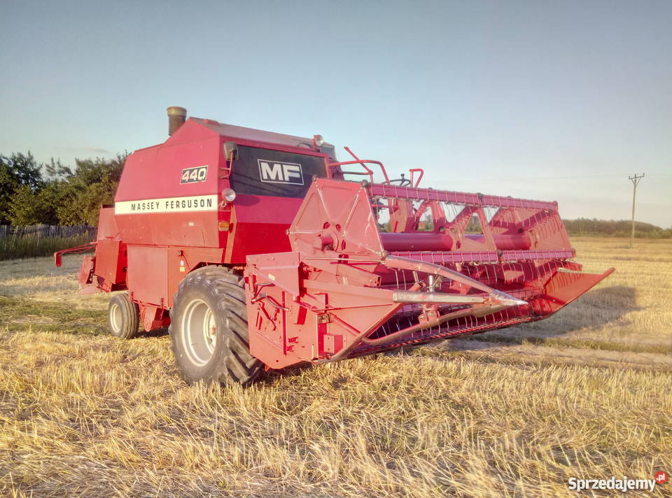 Kombajn Massey Ferguson 440 super stan Secemin