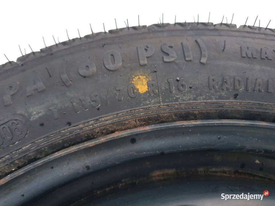 KOŁO ZAPASOWE DOJAZDOWE Opel Vectra C Astra H Rudka