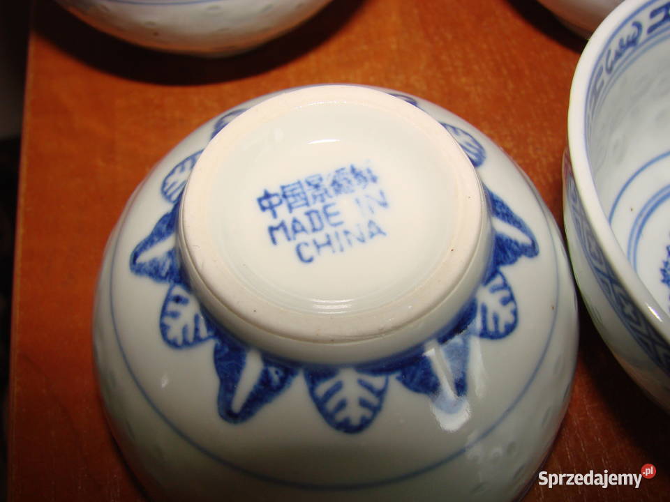 chińska porcelana ryżowa miseczka Pruszcz Gdański