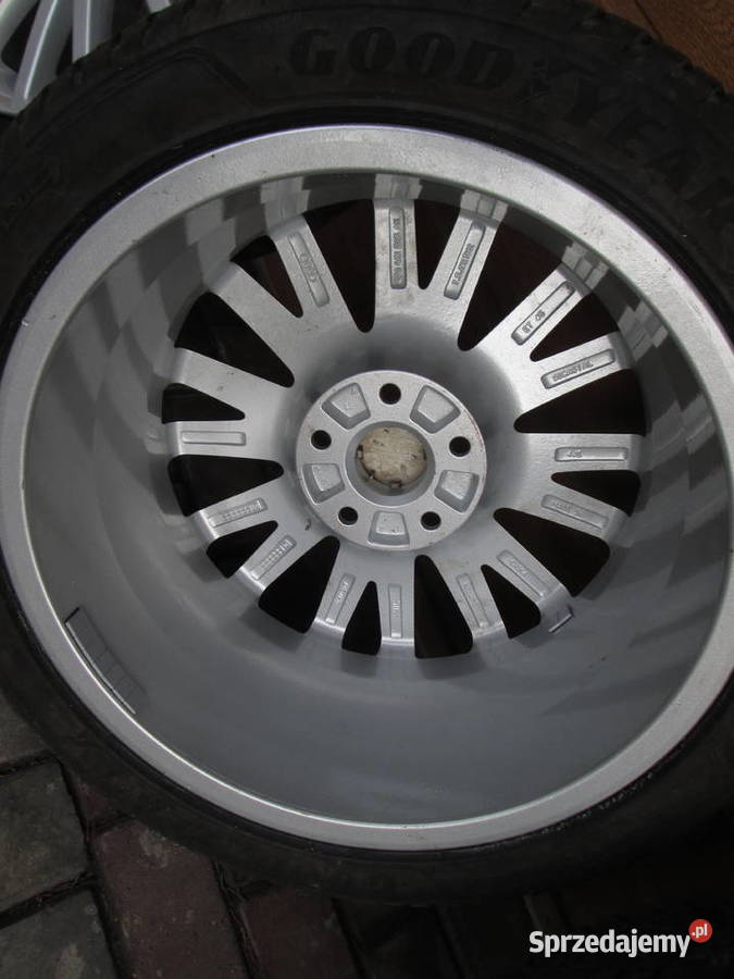 Koła alu 17 AudiVW 5x112 opony GoodYear 24 Samochodowe Kościerzyna