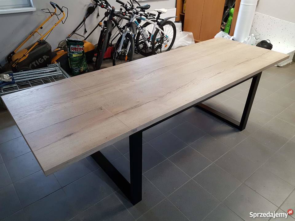 Stół industrialny egger dab halifax naturalny Stoły, krzesła, biurka Grzybno