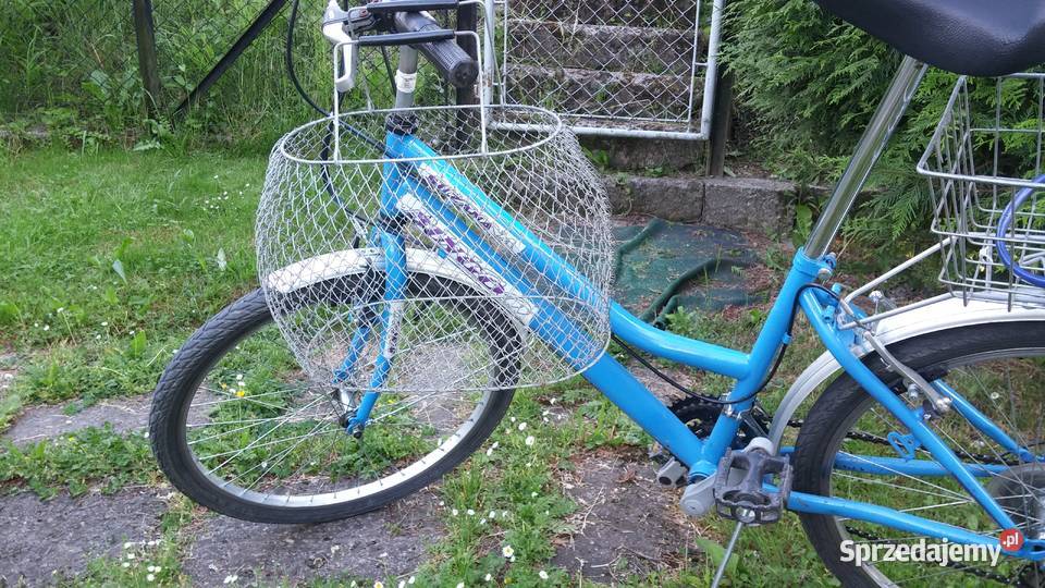 Francuski składany koszyk z cienkiego drutu na Sosnowiec