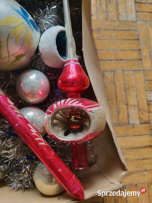 Bombki PRL stare ozdoby choinkowe szpic Pozostałe Warszawa sprzedam