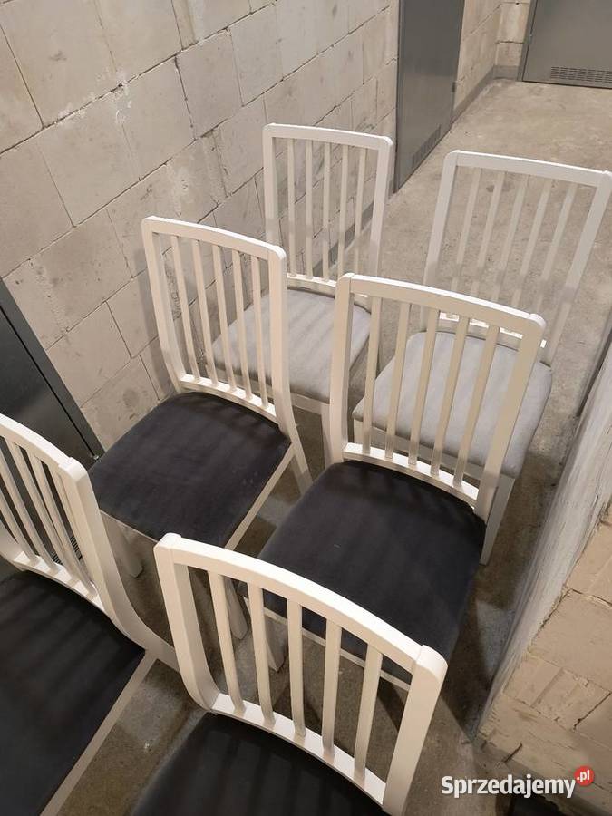 6 Krzeseł Ikea stan zapasowe pokrowce Gdańsk