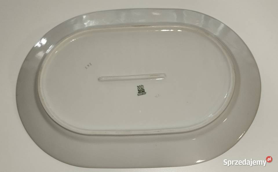 Półmiski porcelit i duże talerze