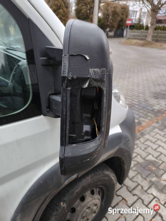 Lusterka długie Ducato Jumper Boxer prawe lewe śląskie