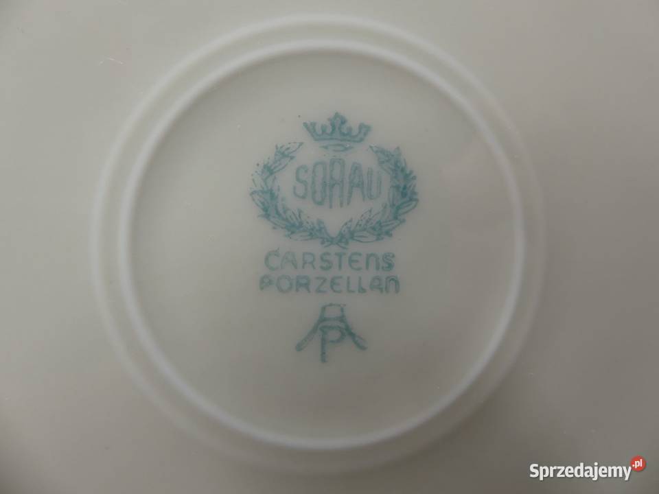 Komplet śniadaniowy Sorau Żary Czerwone Róże wielkopolskie