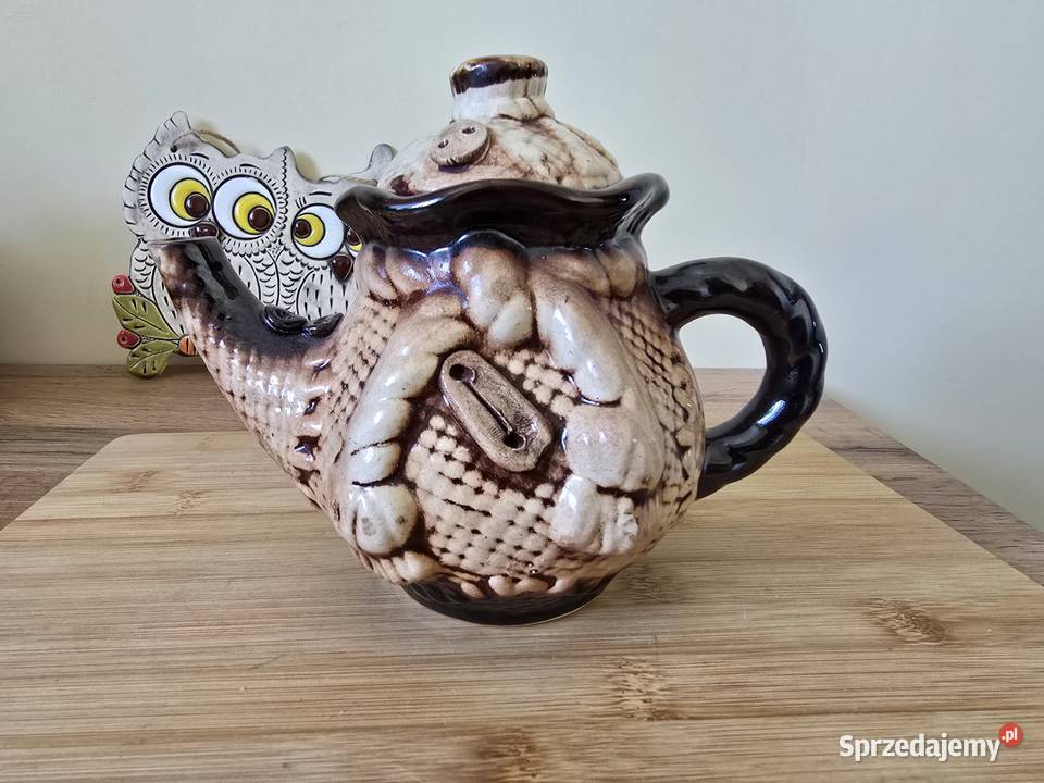 Unikalny ceramiczny imbryk w stylu rustykalnym Bydgoszcz