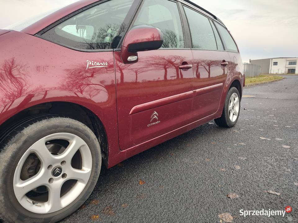 Citroen grand Picasso 16 HDI 7 osobowy nieuszkodzony Pobiedziska