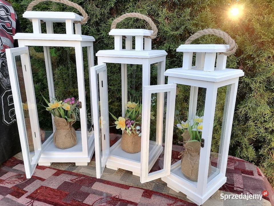 Piękne Lampiony super komplet duże opolskie Kluczbork