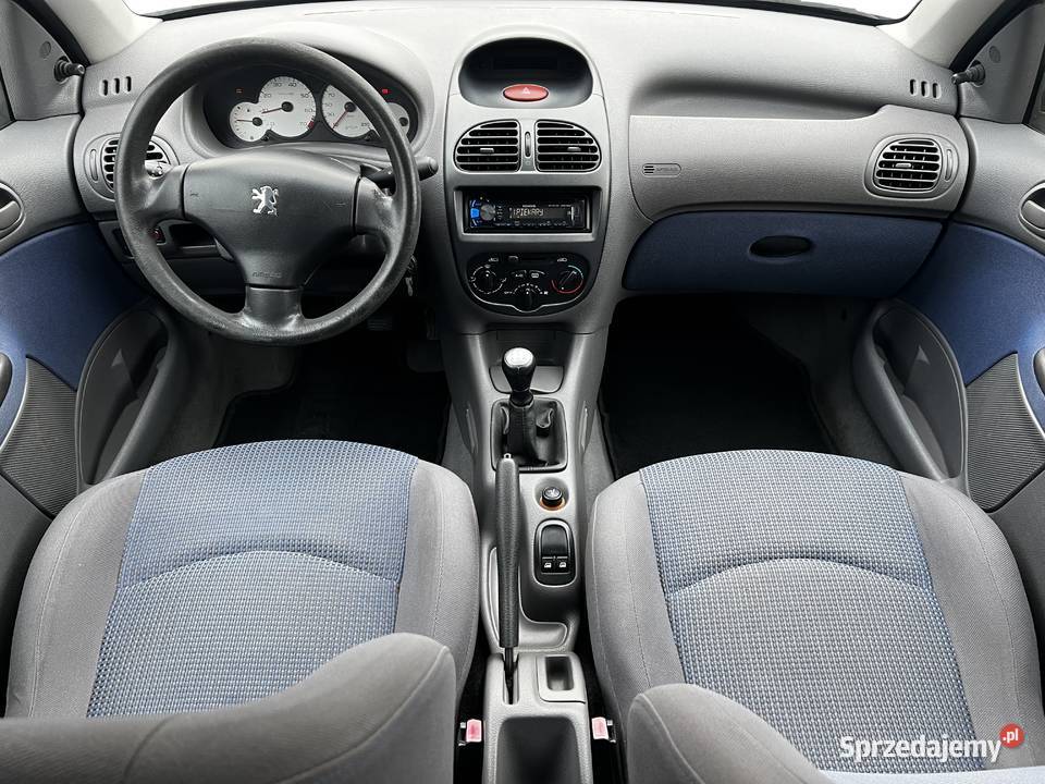 Peugeot 206 14 8v benzyna brak korozji zadbany Tąpkowice