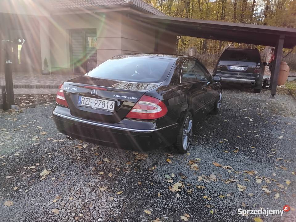 Mercedes Clk 209 wenzyna z gazem Rok produkcji 2005 podkarpackie