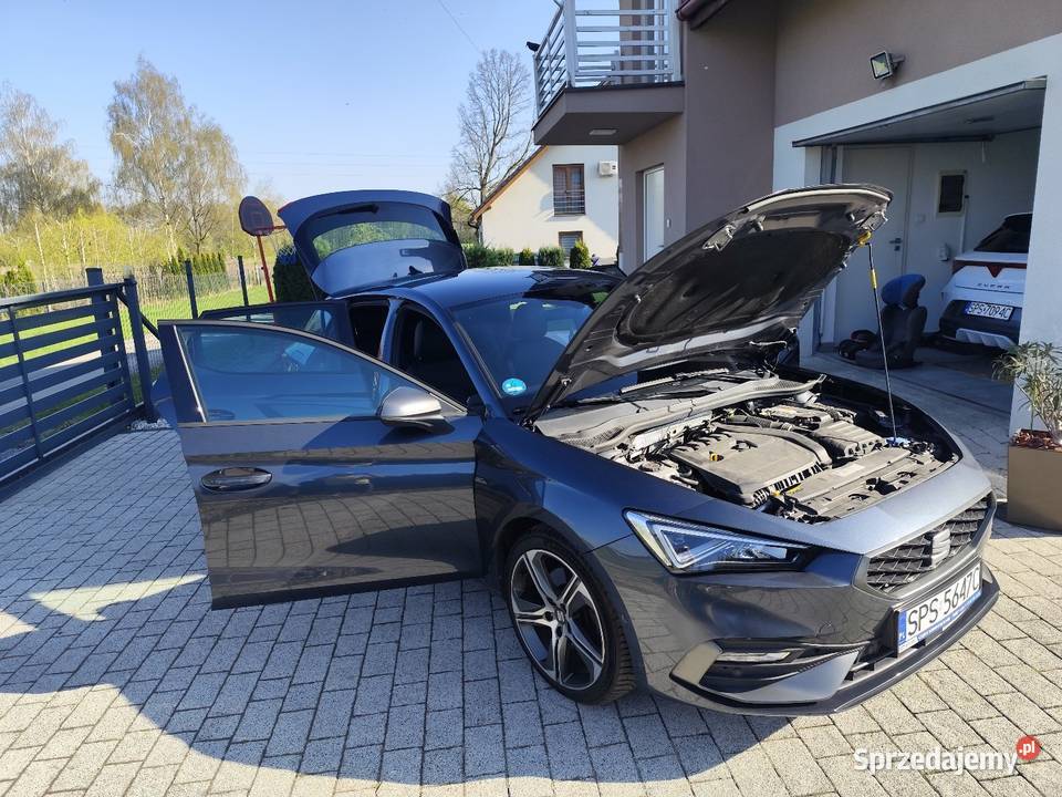 Seat Leon 15eTSI DSG PCC DCC DIGITAL FR Ambiente asystent pasa ruchu Warszowice