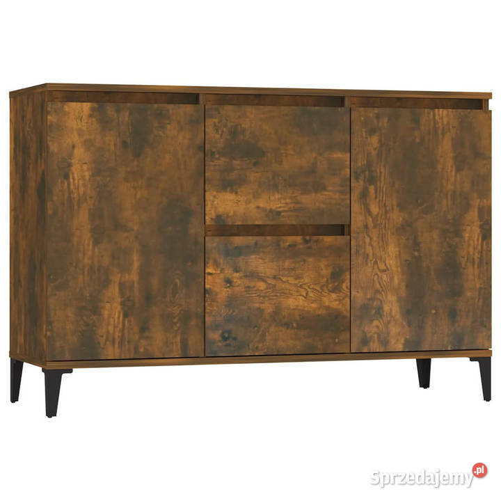 Szafka przydymiony dąb 104x35x70 WM815165 Warszawa sprzedam