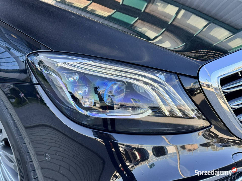 Mercedes S 560 Maybach Polski Salon Bezwypadkowy elektrochrom. lusterko wst. Węgrzce