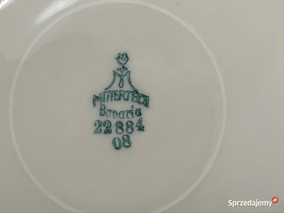 Patera z porcelany Mitterteich Warszawa