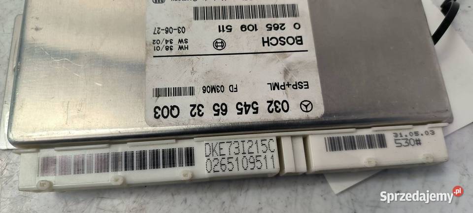 MODUŁ MERCEDES BENZ SL 500 R230 0325456532 kujawsko-pomorskie