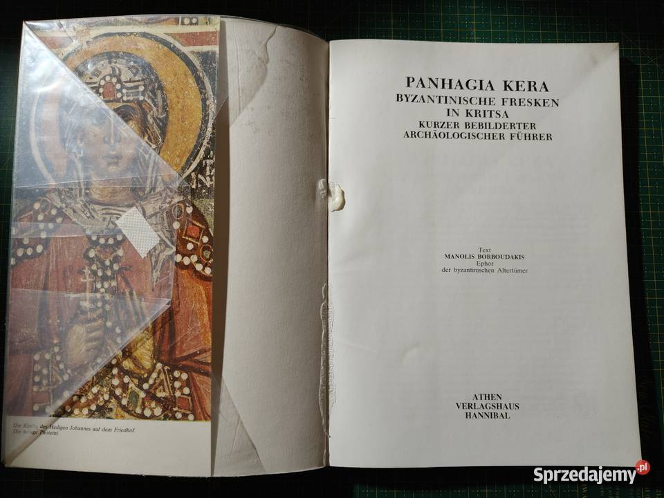 Panhagia Kera Manolis Borboudakis przewodnik Kraków sprzedam