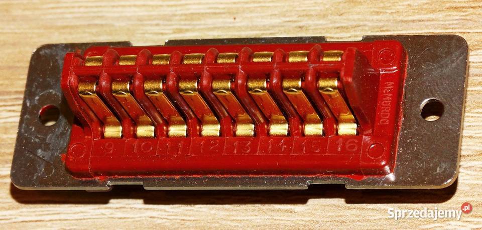 Złącze złocone wtyk RED RANGE PLUG RP 16 RNG Gliwice