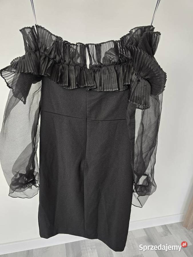 Sukienka mała czarna efektowna śląskie Rybnik sprzedam