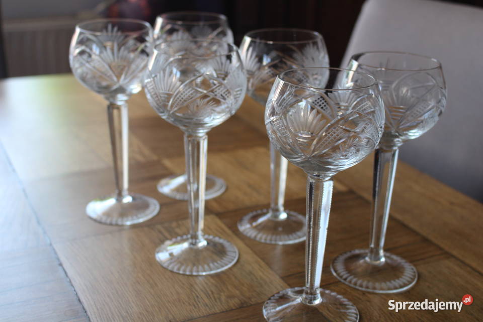 kieliszki do wina z okresu prl 6 Kalisz