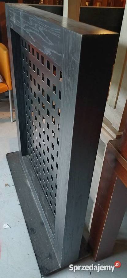 Przegroda parawan panel zasłona do restauracji Dziekanów Leśny