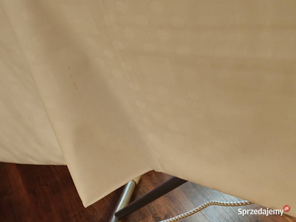 Obrus biały bawełna dolnośląskie Legnica