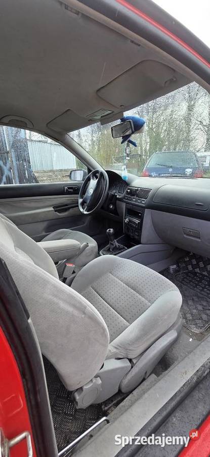 1998 Golf 4 14 16v czerwony Banie sprzedam