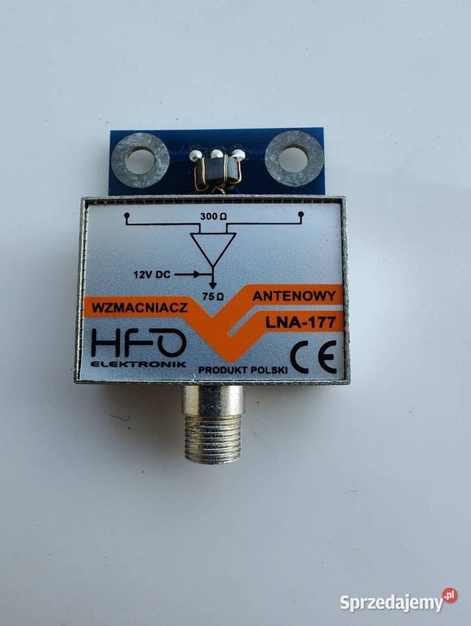 Wzmacniacz antenowy HFO LNA177 12V DC warmińsko-mazurskie Olecko