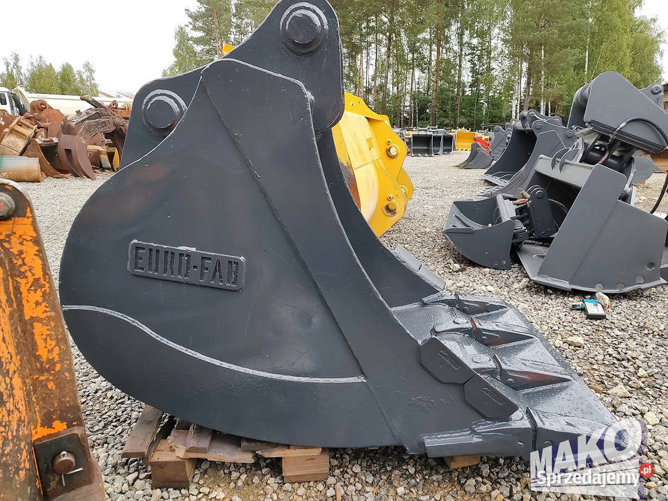 Łyżka EuroFab 100 do koparki Miller fi 80 zęby Części maszyn i innych pojazdów