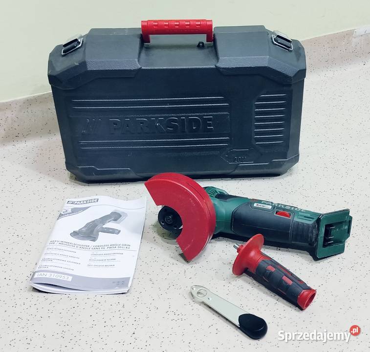 Akumulatorowa szlifierka kątowa Parkside PWSA Dom i Ogród