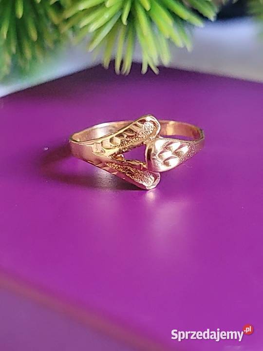Złoty pierścionek 750 Warszawa