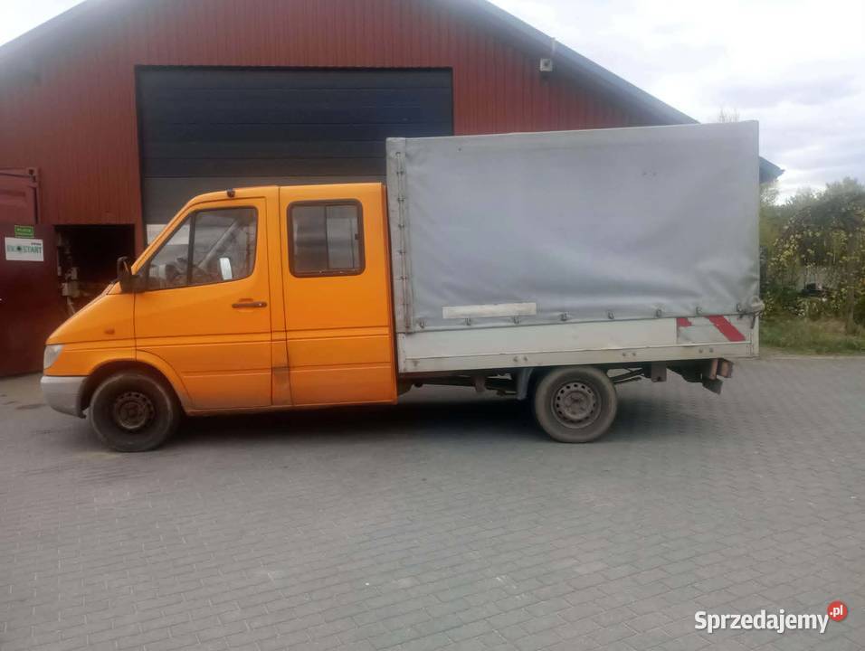 Mercedes Sprinter 311 2001r 22 CDI DOKA Skrzynia nieuszkodzony Warszawa