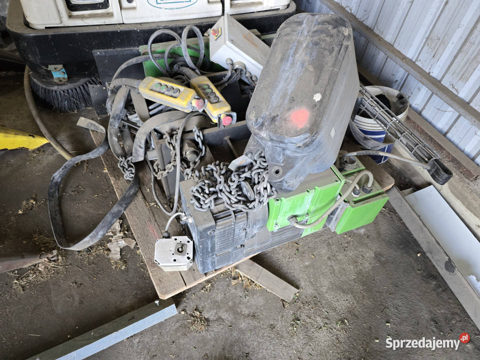 Wciągarka warsztatowa do suwnicy podwójna STAHL Leśnictwo Serwatki