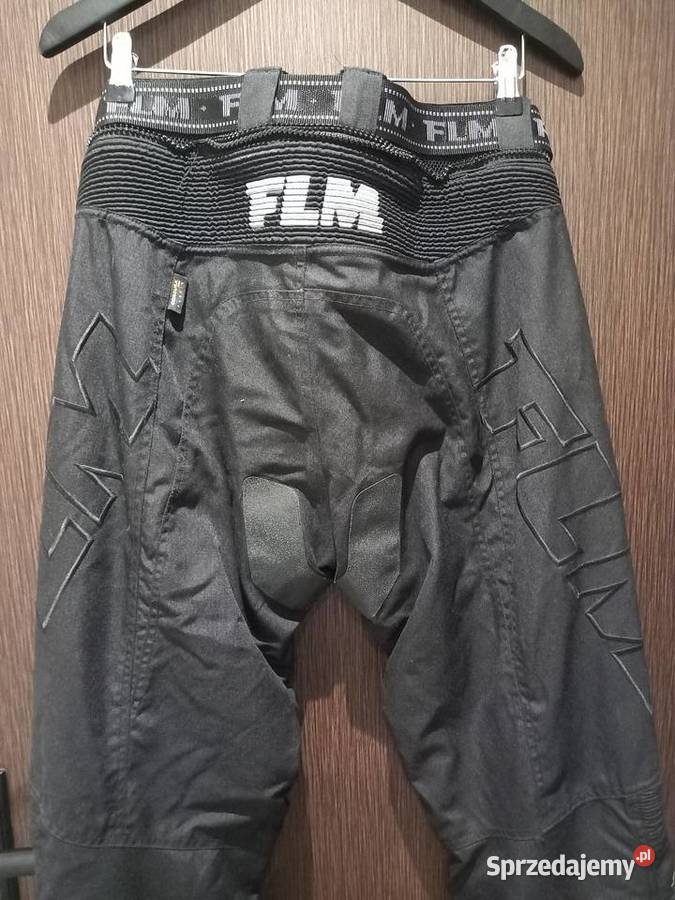 Spodnie motocyklowe turystyczne czarne FLM POLO Chodzież