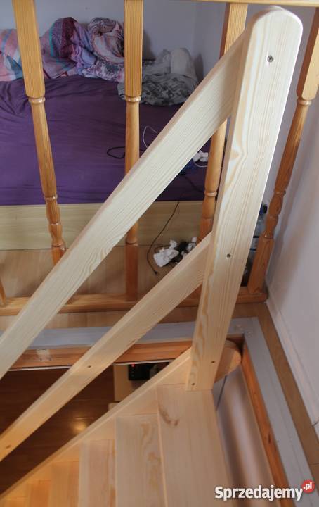 SCHODY SONOWE REGULOWANE MŁYNARSKIE DREWNIANE lubelskie Łuków