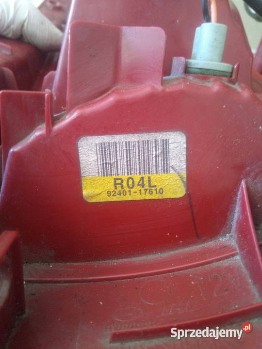 Lampy tylne HYUNDAI Matrix LIFT komplet Europa osobowe Włocławek sprzedam