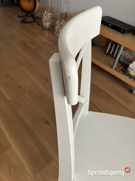IKEA INGOLF 2 krzesła drewniane w kolorze BIAŁYM sprzedam