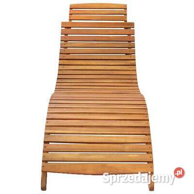 vidaXL Leżaki 2 lite drewno akacjowesku3077360 Warszawa