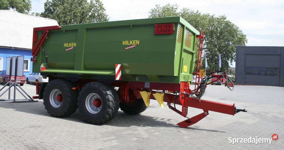 Przyczepa rolnicza HILKEN MKR5000 Tandem Rolnictwo zachodniopomorskie Lipiany
